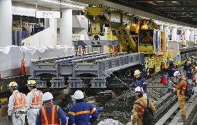 Construction for Chuon Shinkansen under way