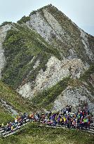 Season opening of Japan mountain for climbing
