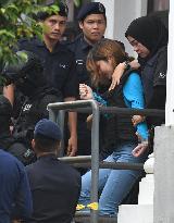 Court hearing for 2 women charged with Kim Jong Nam murde