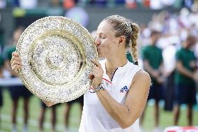 Tennis: Kerber at Wimbledon