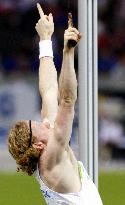 Australia's Hooker wins men's pole vault at world championships