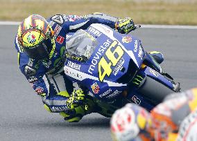 Rossi in qualifying session at Japan MotoGP race