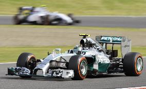 Rosberg wins pole position for F1 Japanese Grand Prix