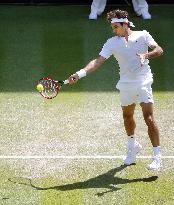 Federer in Wimbledon 3rd round