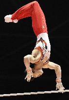 Gymnastics: Uchimura wins record 6th straight all-around world title
