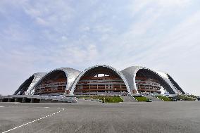 N. Korea unveils revamped 150,000-seat stadium