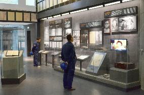 People visit new building at Unit 731 Museum