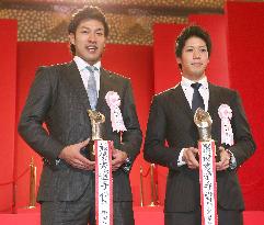 Yamada, Yanagita run away with MVP honors