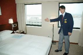 New hotel adjacent to 'Centrair' overlooks airport