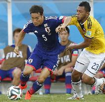 Japan crash out of World Cup after 4-1 hammering by Colombia