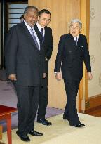 Emperor meets Djibouti president