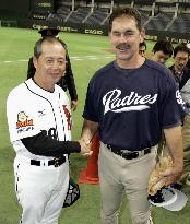 (1)Japan-U.S. postseason all-star exhibition baseball games