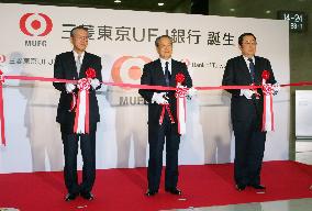 Bank of Tokyo-Mitsubishi UFJ starts merged operation