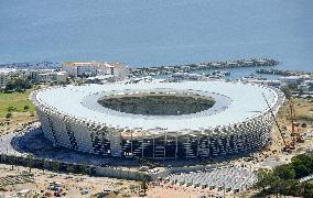 Green Point stadium in S. Africa