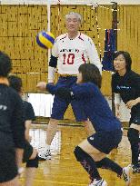 Ex-Japan volleyball player recalls road to Munich Olympics gold medal