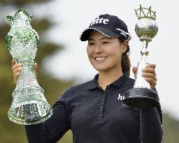S. Korea's Chun wins World Ladies golf