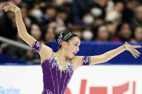 Hongo comes out on top in women's figure skating