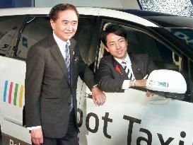 Japan to start trial driverless taxi runs