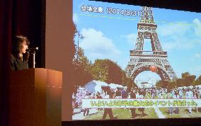 High school student reports on recovery event in Paris