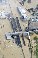 Aftermath of massive floods in eastern Japan