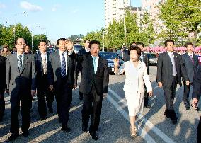 S. Korea's Roh leaves N. Korea