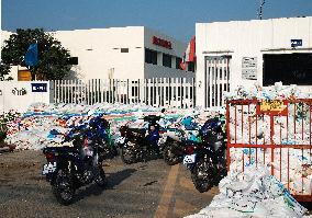 Honda plant in eastern Bangkok