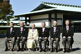 Order of Culture recipients honored at Imperial Palace