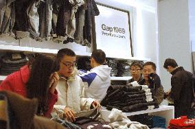 GAP flagship store opens in Beijing