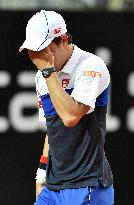 Nishikori falls to Djokovic in quarterfinals of Italian Open