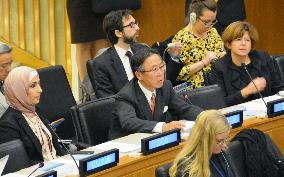 U.N. panel adopts Japan-led resolution to raise tsunami awareness
