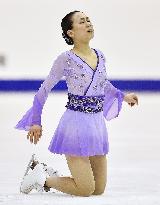 Asada finishes 3rd at figure skating national championships