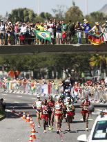 Olympics: Scenes from women's marathon