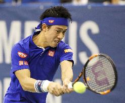 Tennis: Nishikori into Memphis semis, Nishioka eliminated