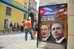 Obama starts historic visit to Cuba