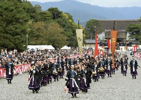 "Festival of the Ages" parade in Kyoto