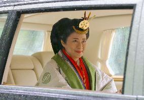 Emperor's visit to Ise Jingu shrine