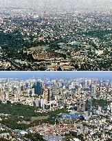 Scenes in Tokyo: then and now