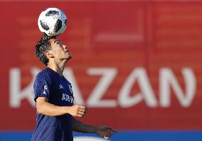 Football: Japan squad at World Cup