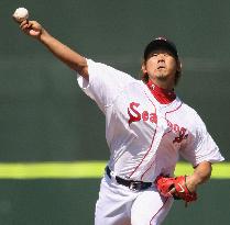Matsuzaka solid in 2nd rehab outing