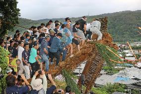 Traditional ritual for good harvest on Amami island