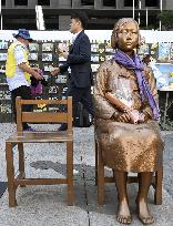 Comfort woman statue in Seoul