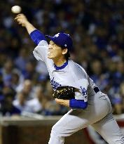 Maeda gives up 3 runs as Dodgers fall to Cubs