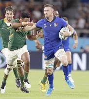 Rugby World Cup in Japan: South Africa v Italy