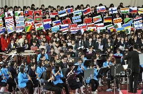 Singing in gratitude