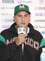Mexico national baseball team manager Gonzalez