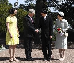 Japan's crown prince in Finland