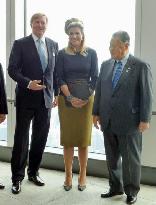 Mori briefs Dutch royal couple on 2020 Olympics