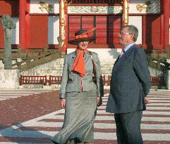 Danish royal couple visit Okinawa