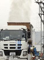 Emergency power generator activated in drill at Sendai plant