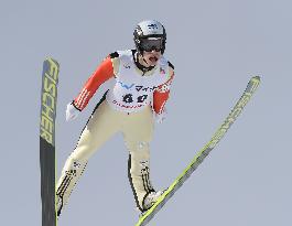 Koudelka of the Czech Republic wins Sapporo World Cup ski jumping